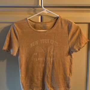 American eagle baby tee